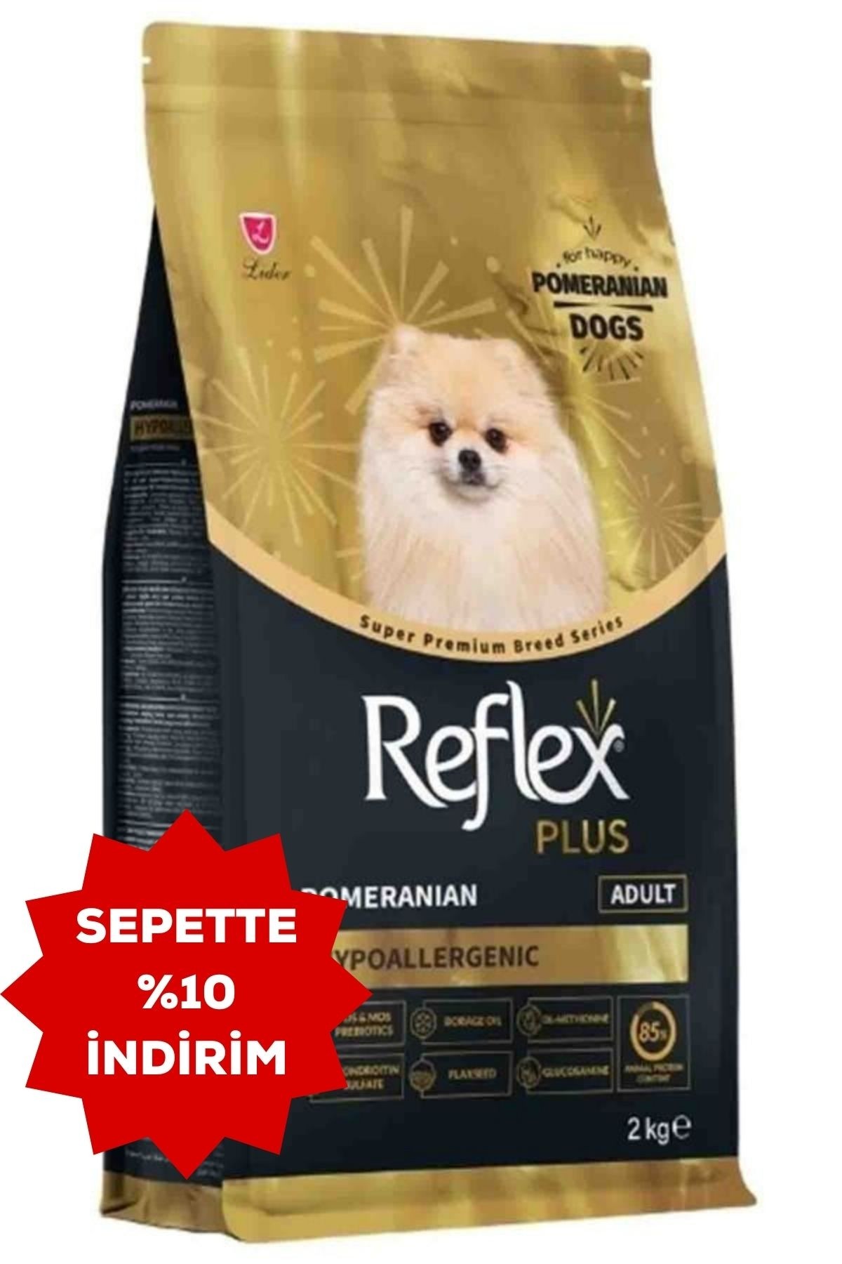REFLEX PLUS Pomeranian Hypoallergenic Tavuklu Yetişkin Köpek Maması 2 Kg