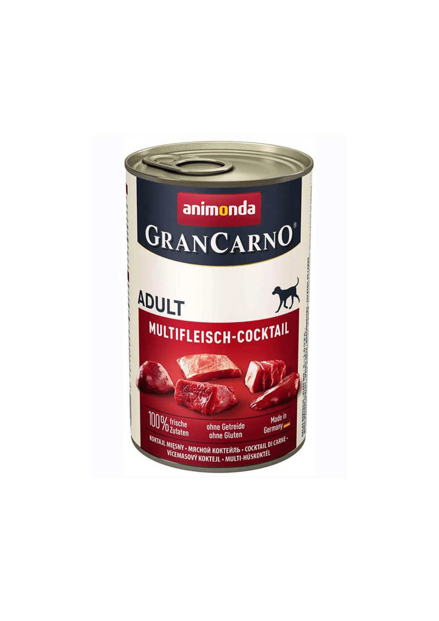 ANIMONDA Gran Carno Elmalı ve Geyik Etli Yetişkin Köpek Konservesi 400gr