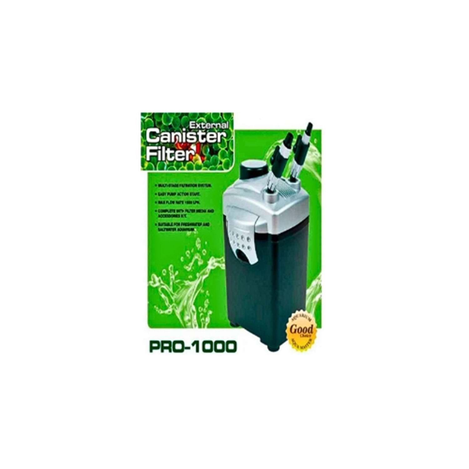 AQUAMASTER Pro1000 Dış Filtre 3 Sepet 1000L/H