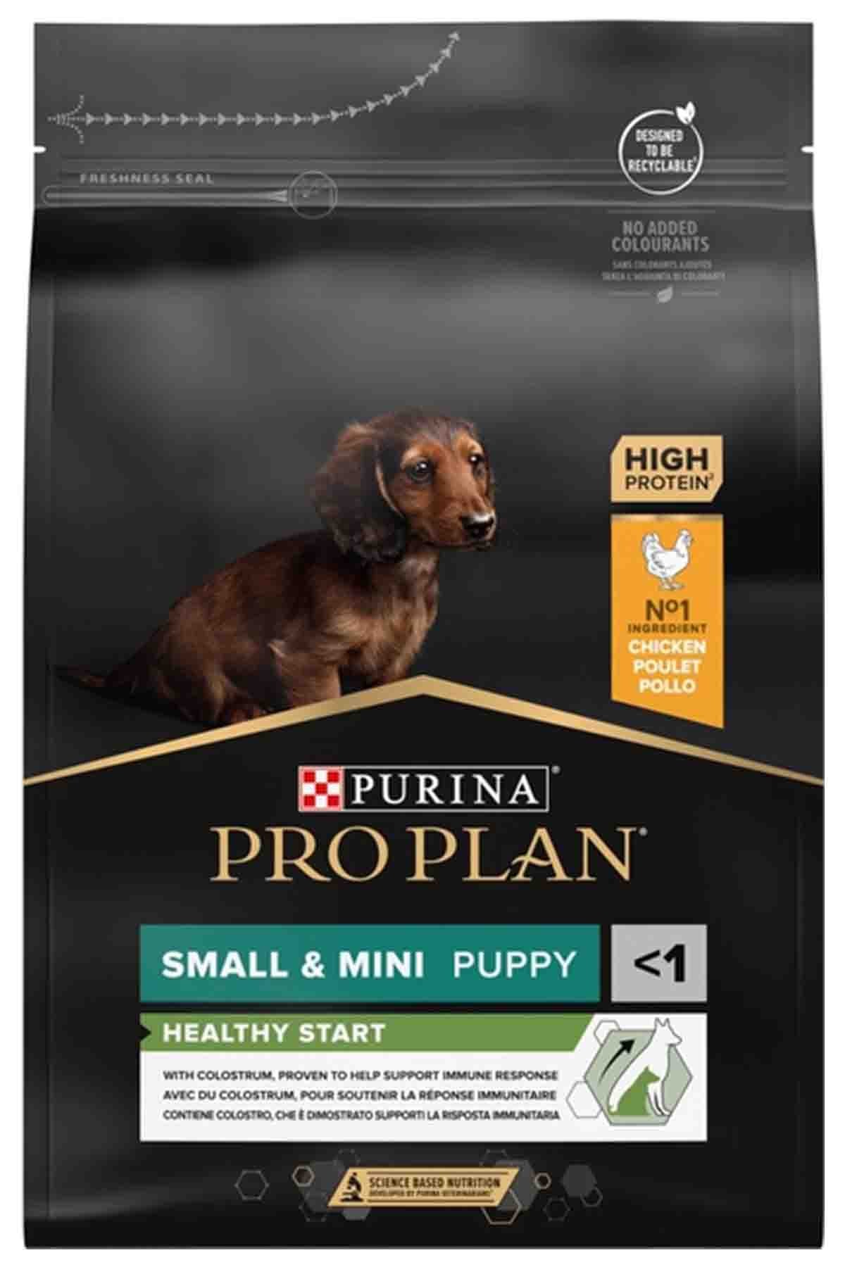 PRO PLAN Puppy Tavuklu Küçük Irk Yavru Köpek Maması 3 Kg