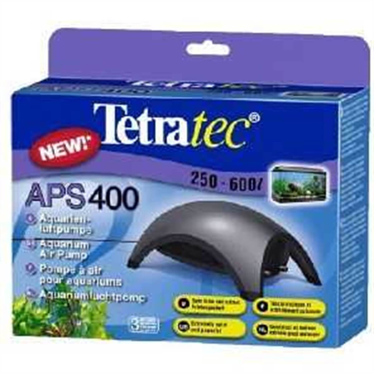 TETRA APS 400 Sessiz Hava Motoru Siyah 250/600L Akvaryum