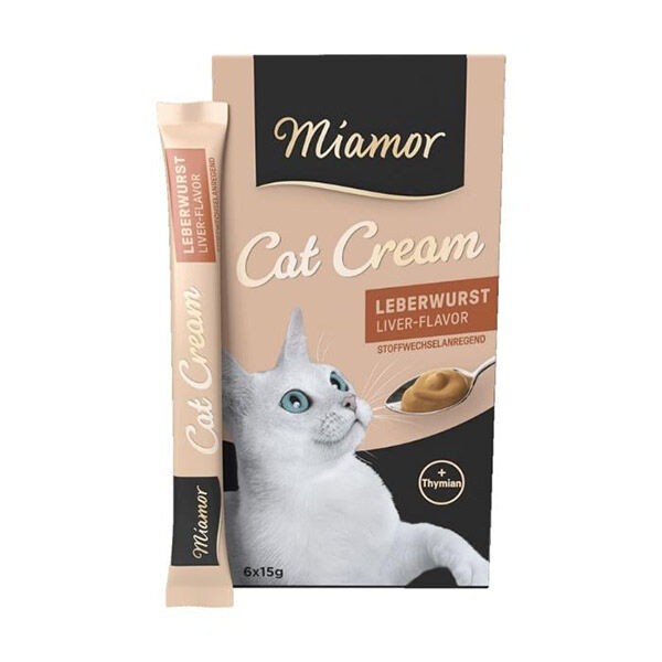 MIAMOR CREAM CİĞERLİ Kedi ÖDÜLÜ 6X15 G