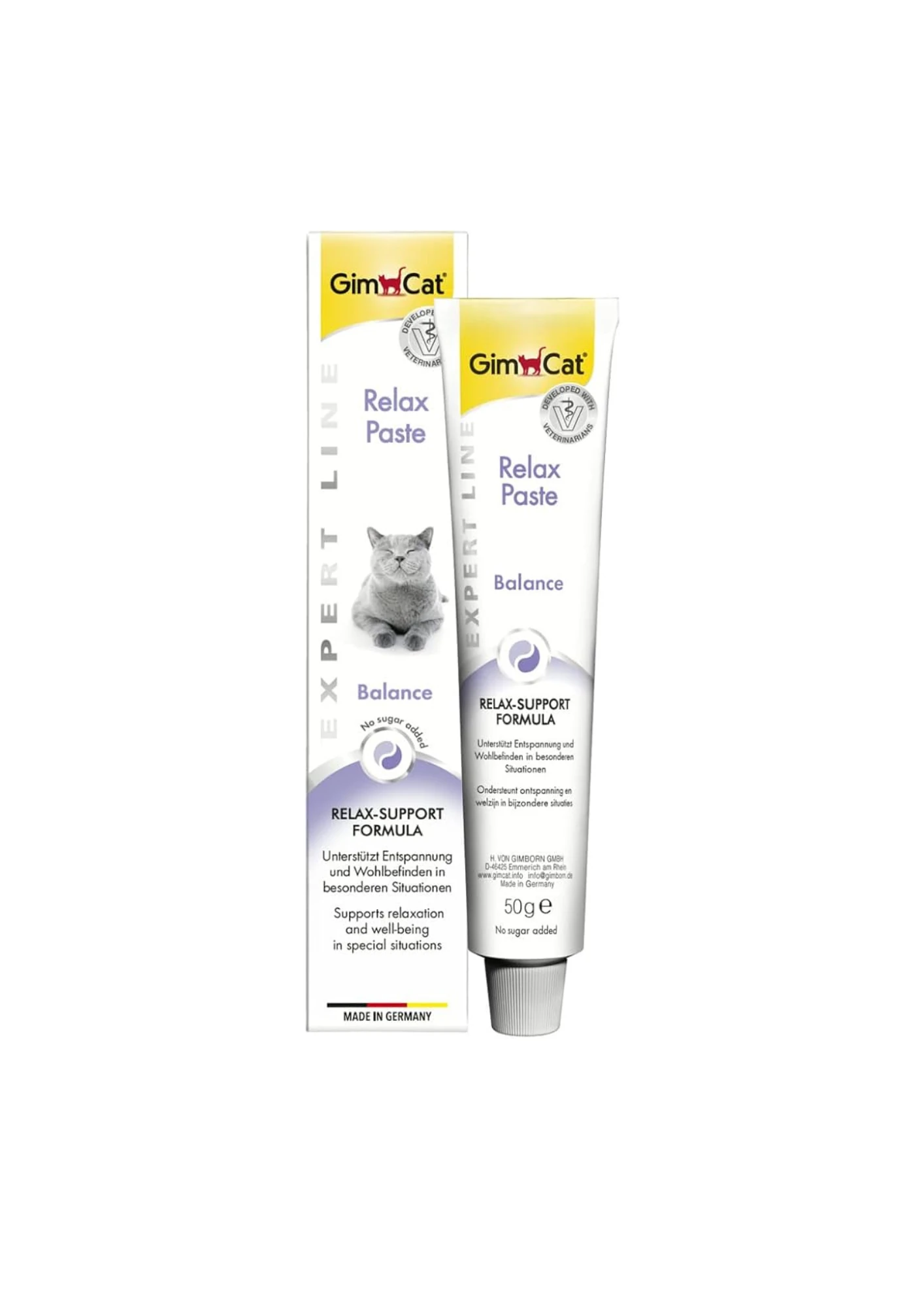 GIMCAT Relax Paste Sakinleştirici Kedi Macunu 50 Gr