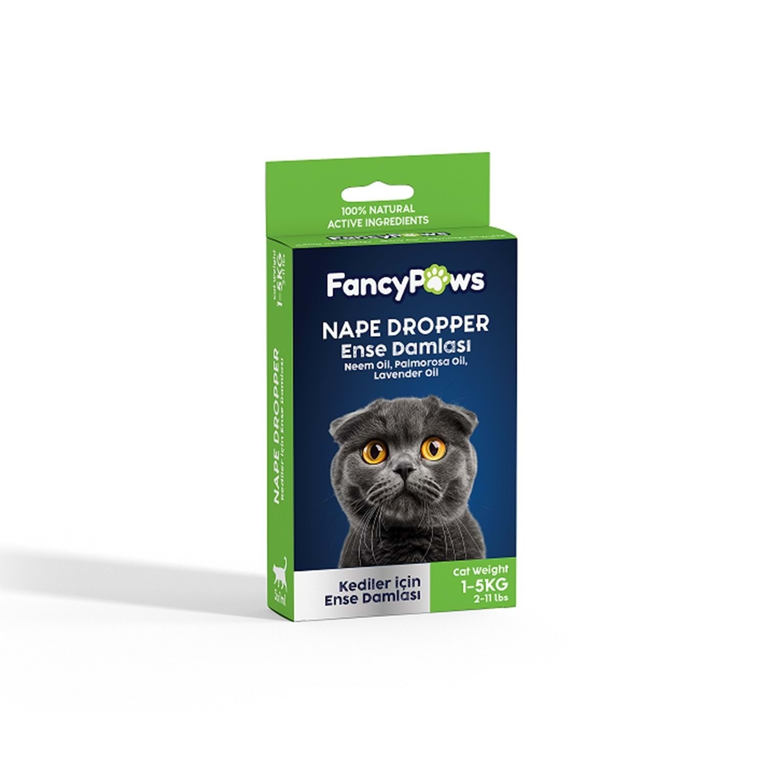 FANCY PAWS Kedi Ense Damlası 3x1 Ml