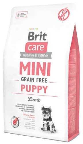 BRIT CARE Mini Kuzulu Tahılsız Yavru Köpek Maması 2 Kg
