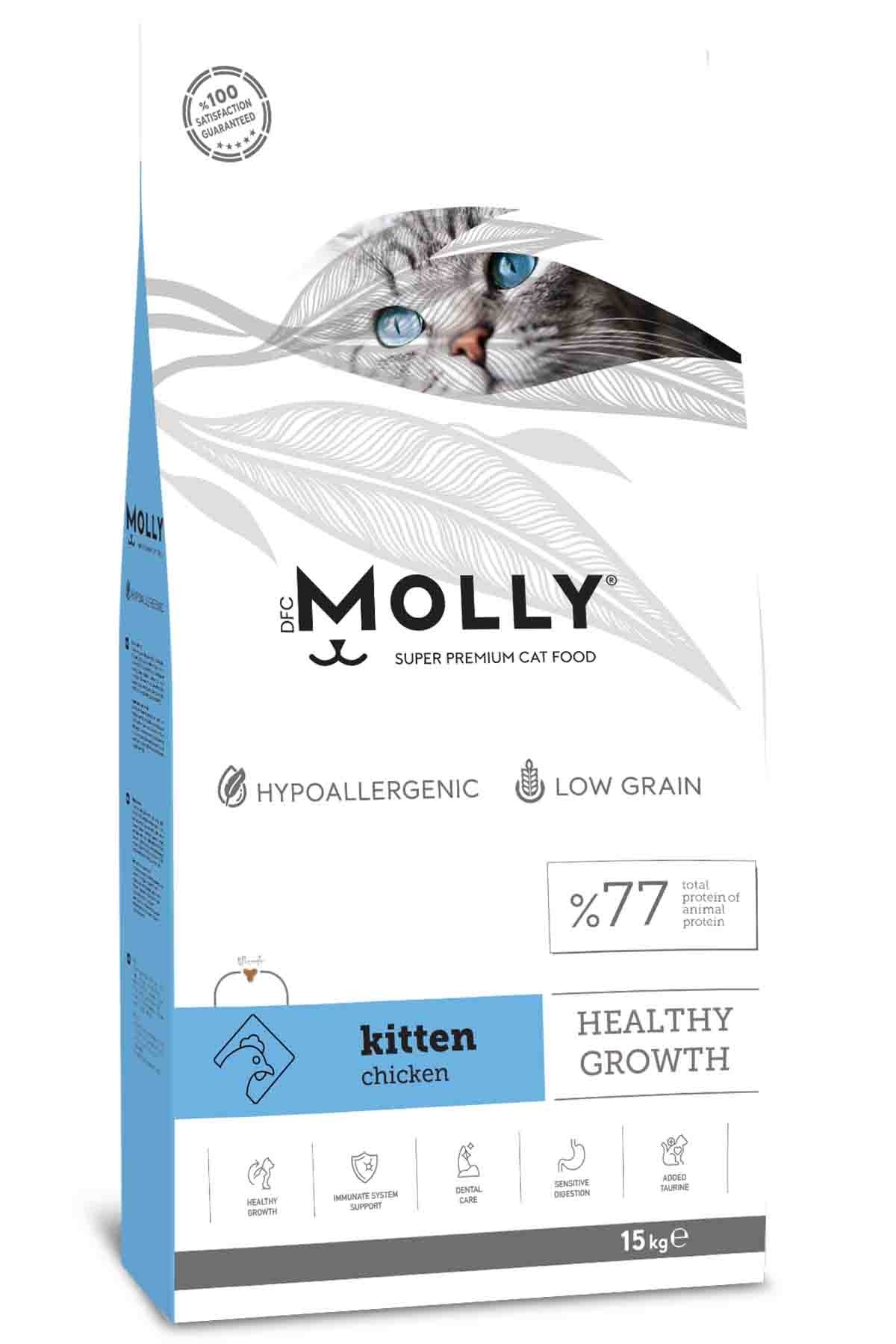 MOLLY Tavuklu Yavru Kedi Maması 15 Kg