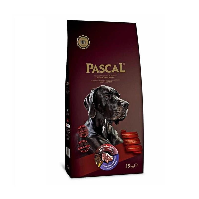 PASCAL Kuzulu & Pirinçli Yetişkin Köpek Maması 15 Kg