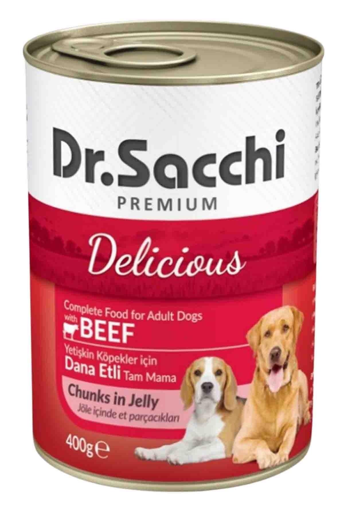 DR.SACCHI KONSERVE KÖPEK SIĞIR ETLİ 400GR