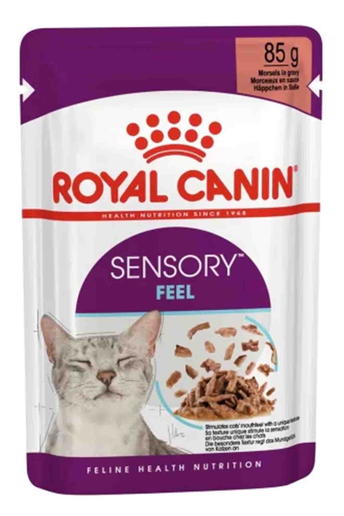ROYAL CANIN Sensory Feel Gravy Pouch Yetişkin Kedi Maması 85 Gr