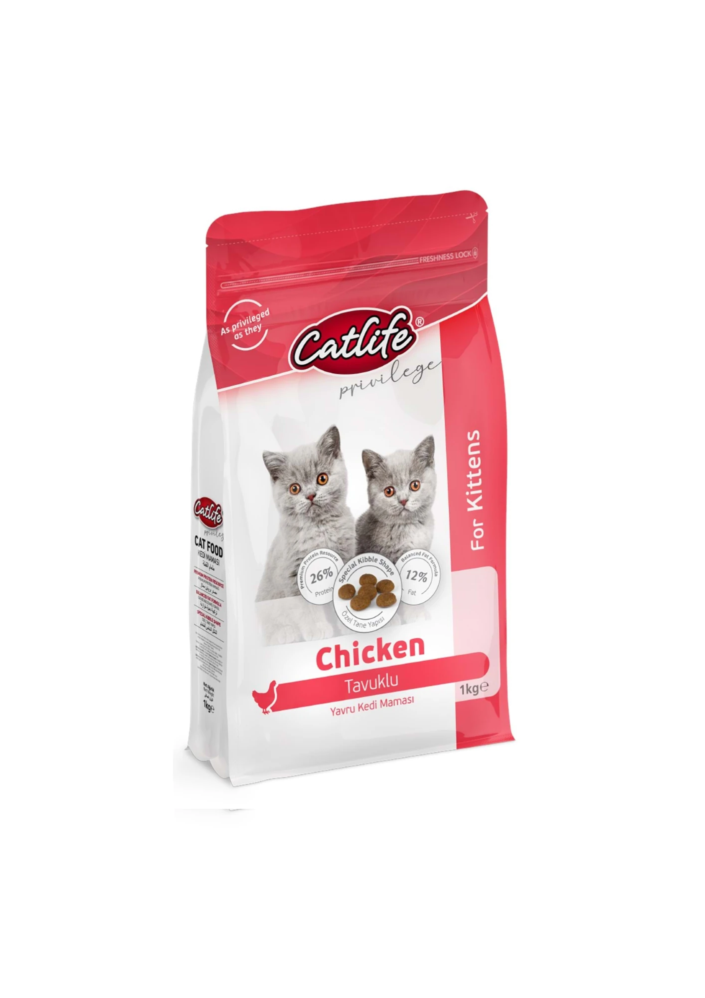 CATLIFE Tavuklu Kitten Yavru Kedi Maması 1 Kg