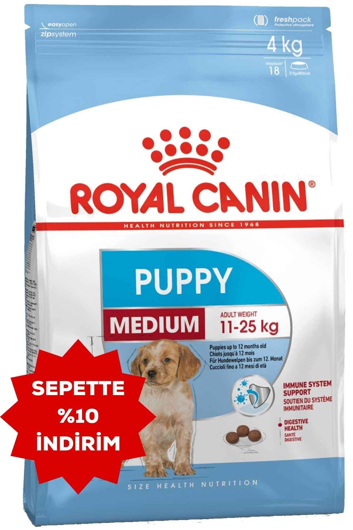 ROYAL CANIN Medium Junior Orta Irk Yavru Köpek Maması 4 Kg