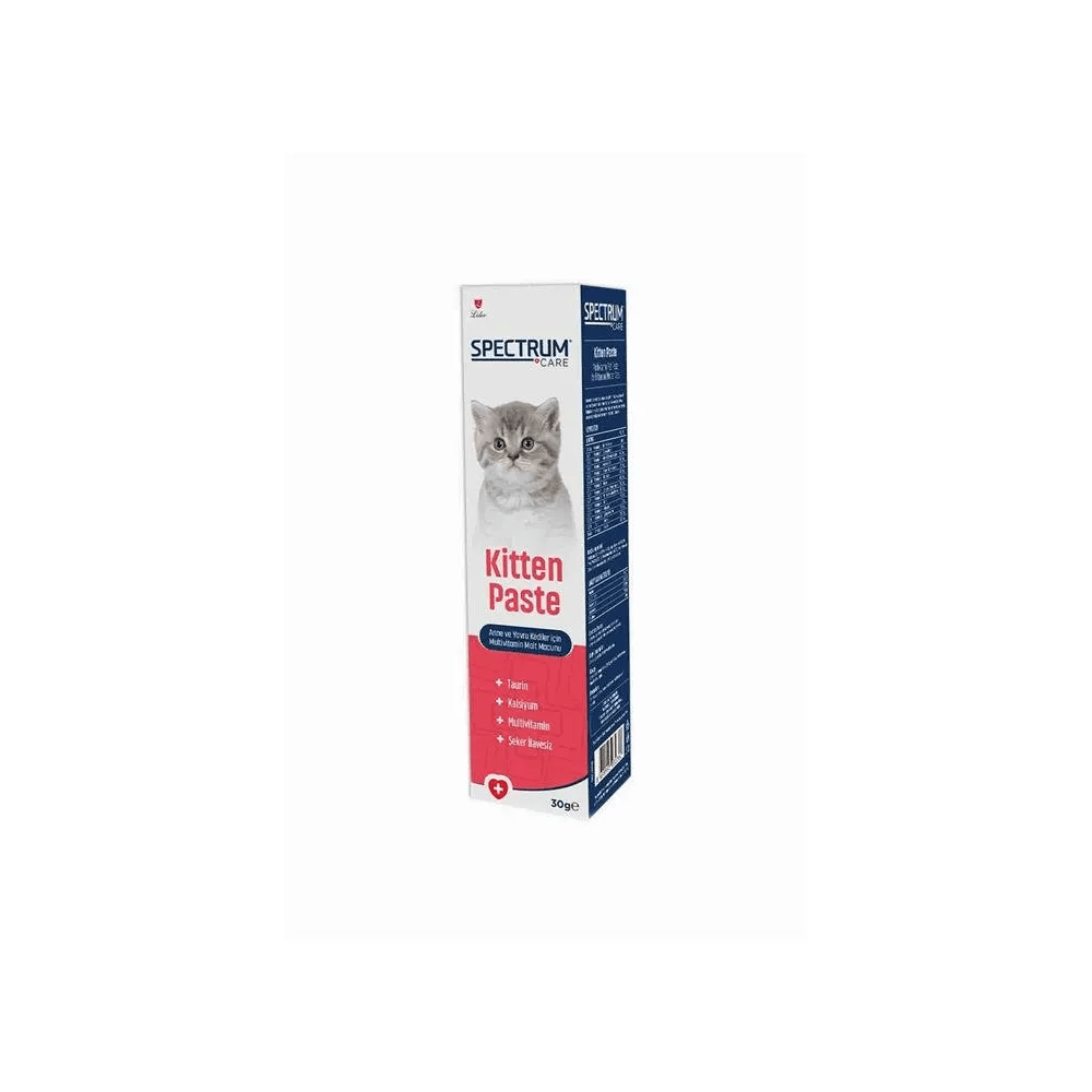 SPECTRUM CARE Anne ve Yavru Kediler İçin Multivitamin Malt Kedi Macunu 30 Gr