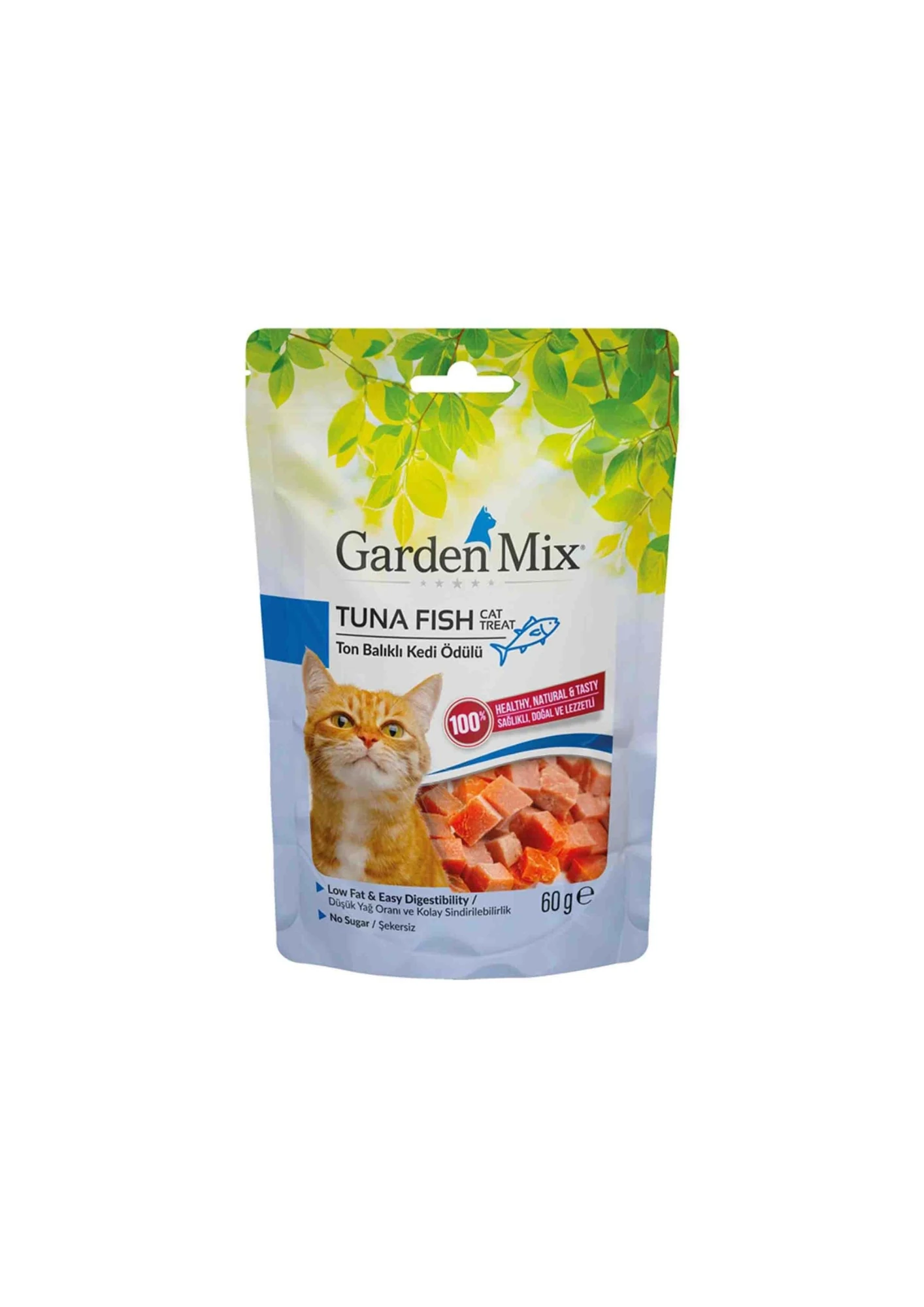 GARDEN MIX Ton Balıklı Kedi Ödülü 60 GR