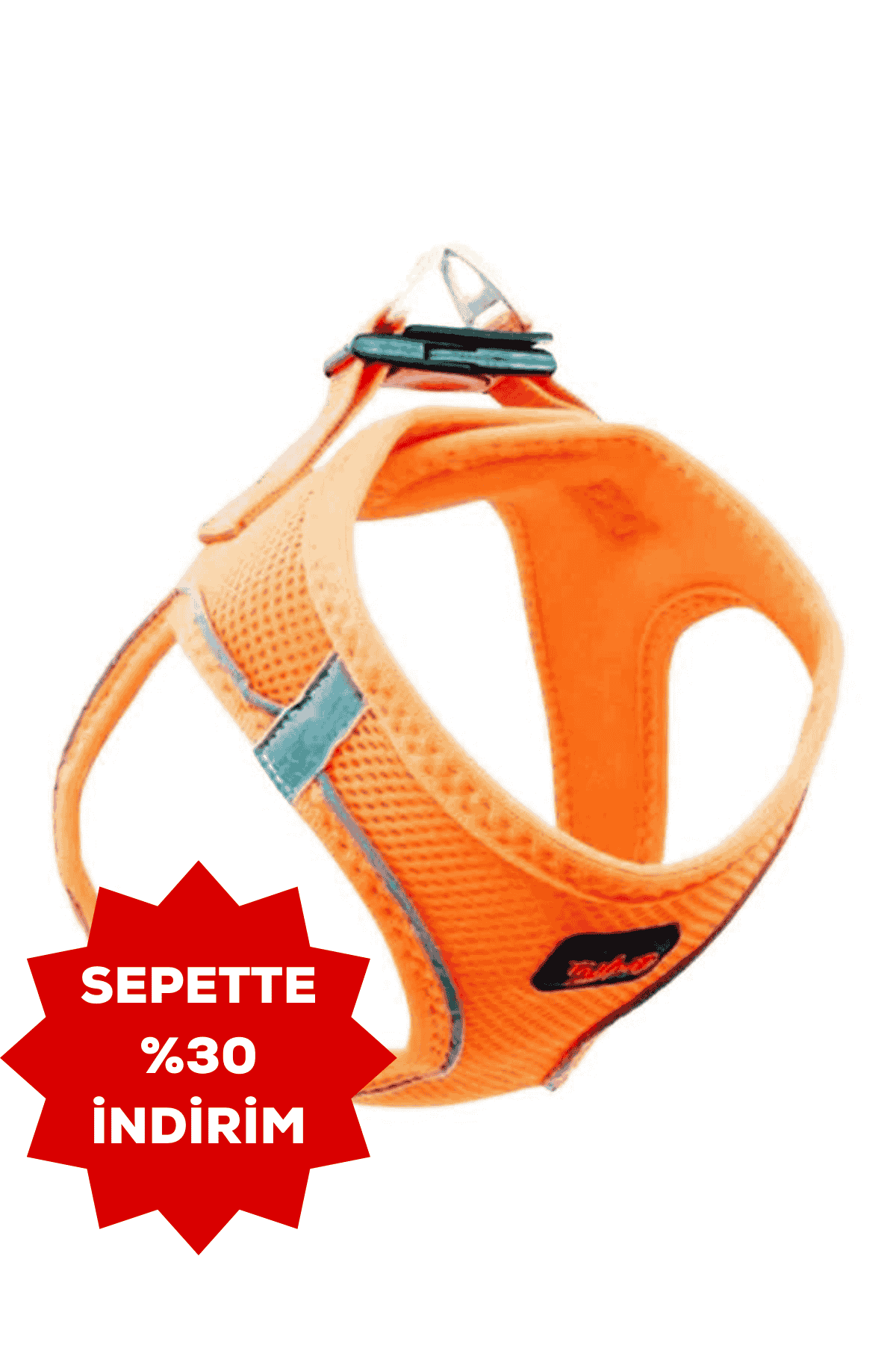 TAILPETZ Air-Mesh Göğüs Tasmasi Neon Turuncu XL