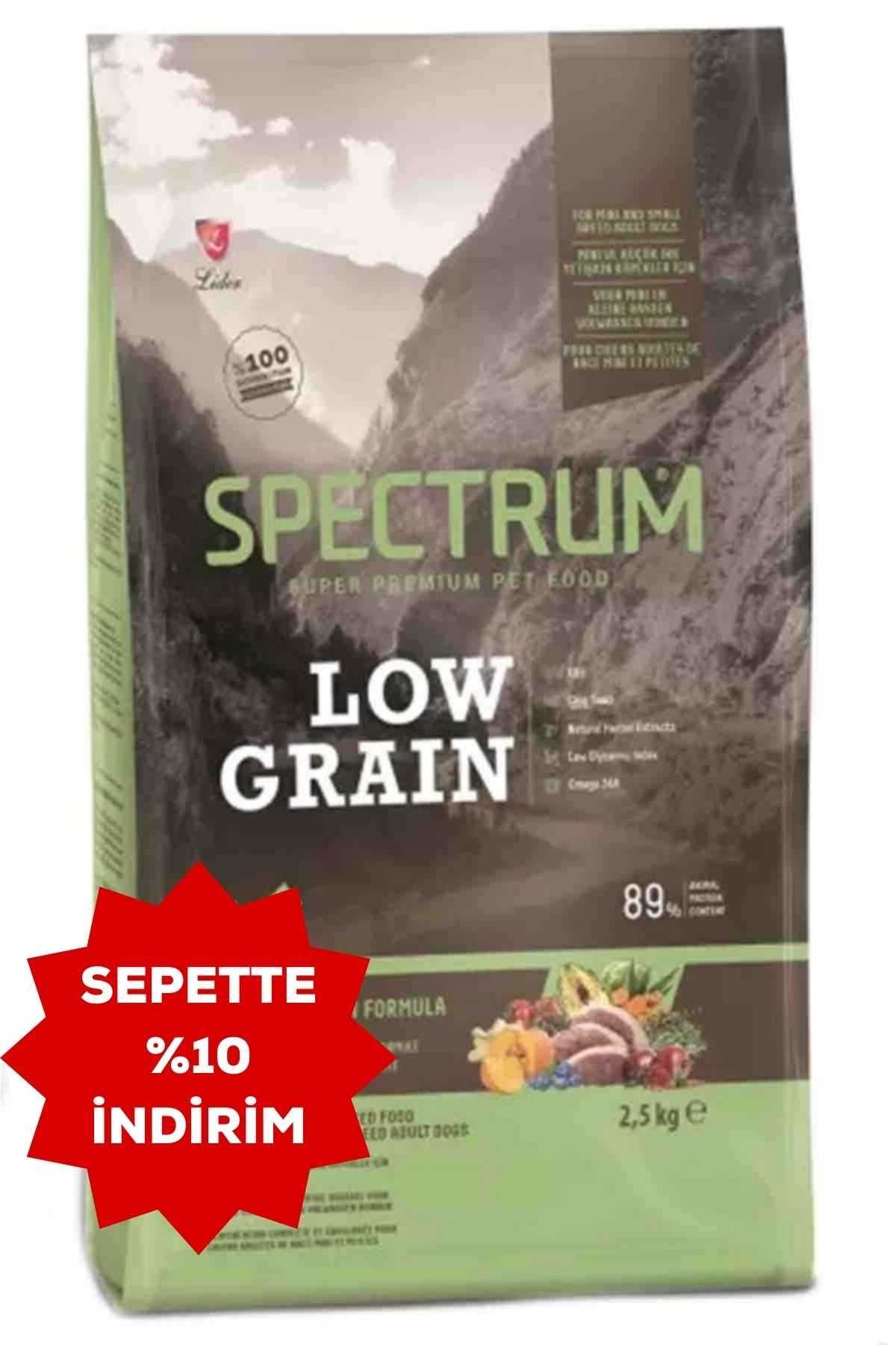 SPECTRUM Az Tahıllı Ördek ve Balkabaklı Mini Irk Yetişkin Köpek Maması 2,5 Kg