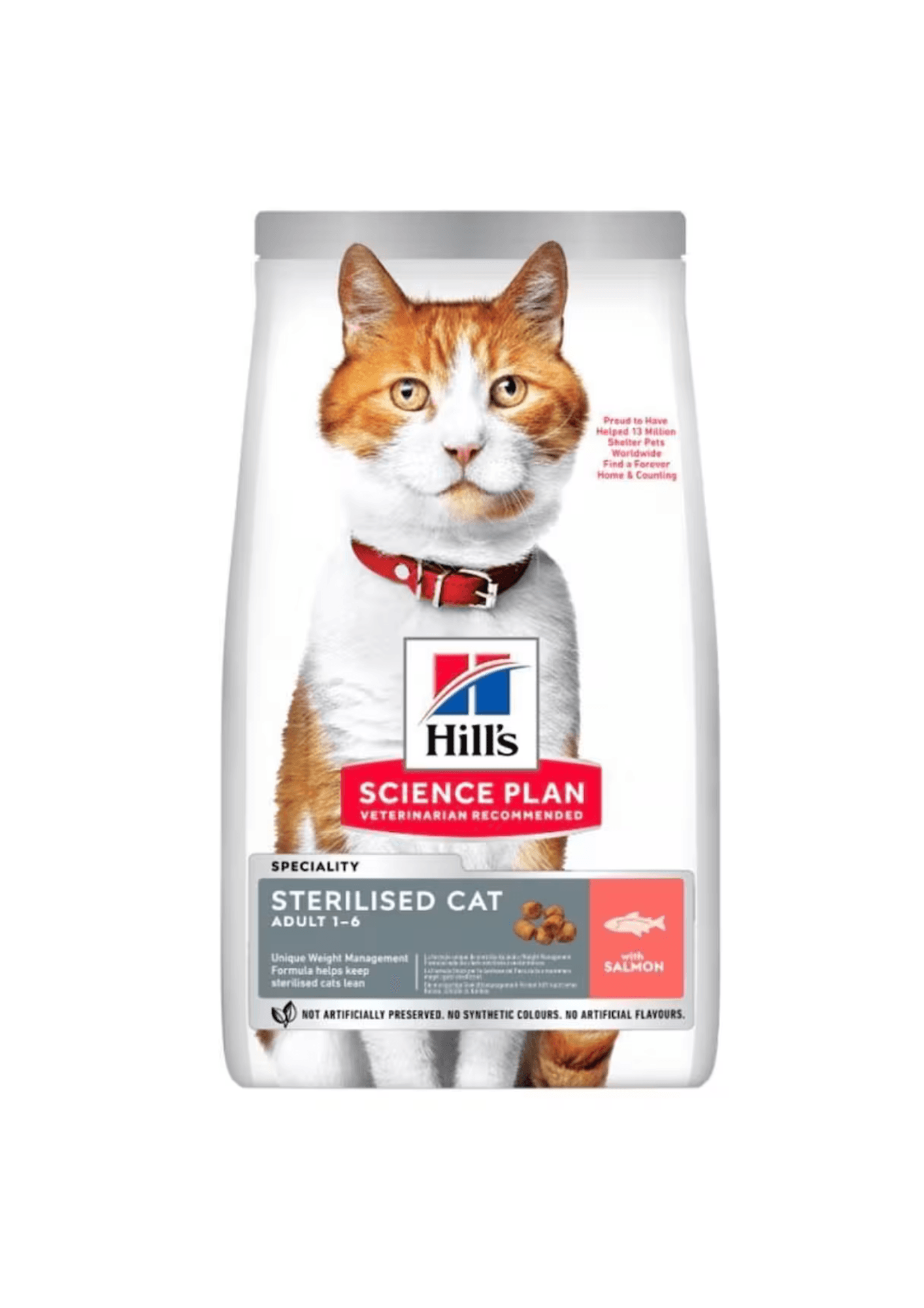 HILLS Sterilised Somon Balıklı Kısırlaştırılmış Kedi Maması 3 Kg