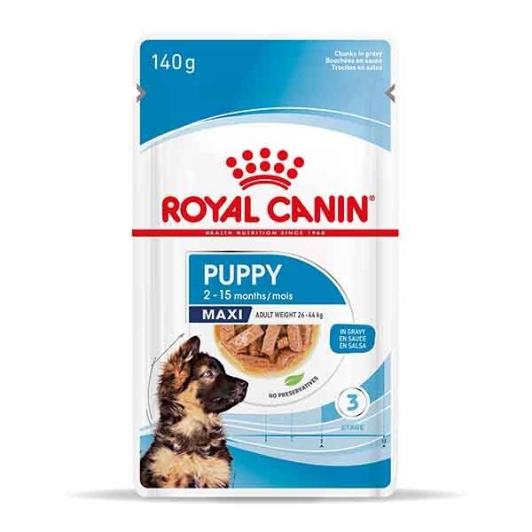 ROYAL CANIN Maxi Puppy Büyük Irk Yavru Köpek Yaş Maması 140 Gr