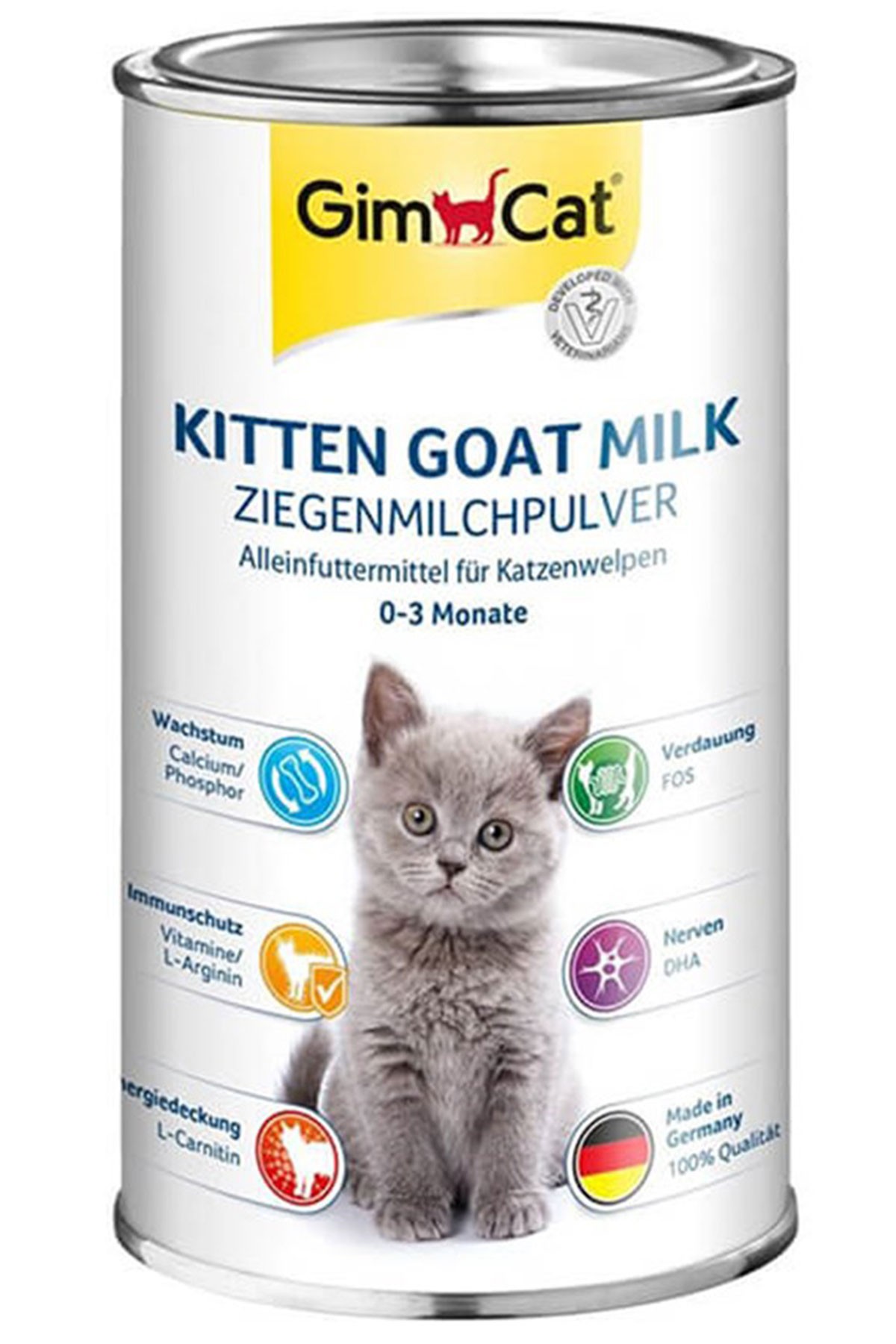 GIMCAT Kitten Goat Milk Keçi Süt Tozu 200 Gr