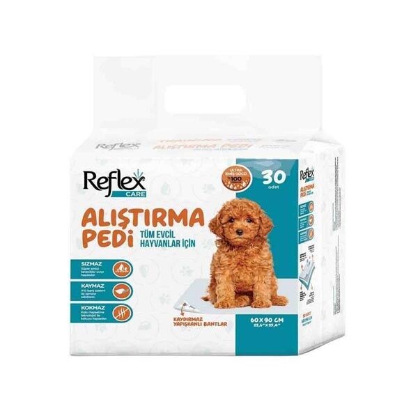 REFLEX Care Kaydırmaz Köpek Alıştırma Pedi 60x90cm (30lu)