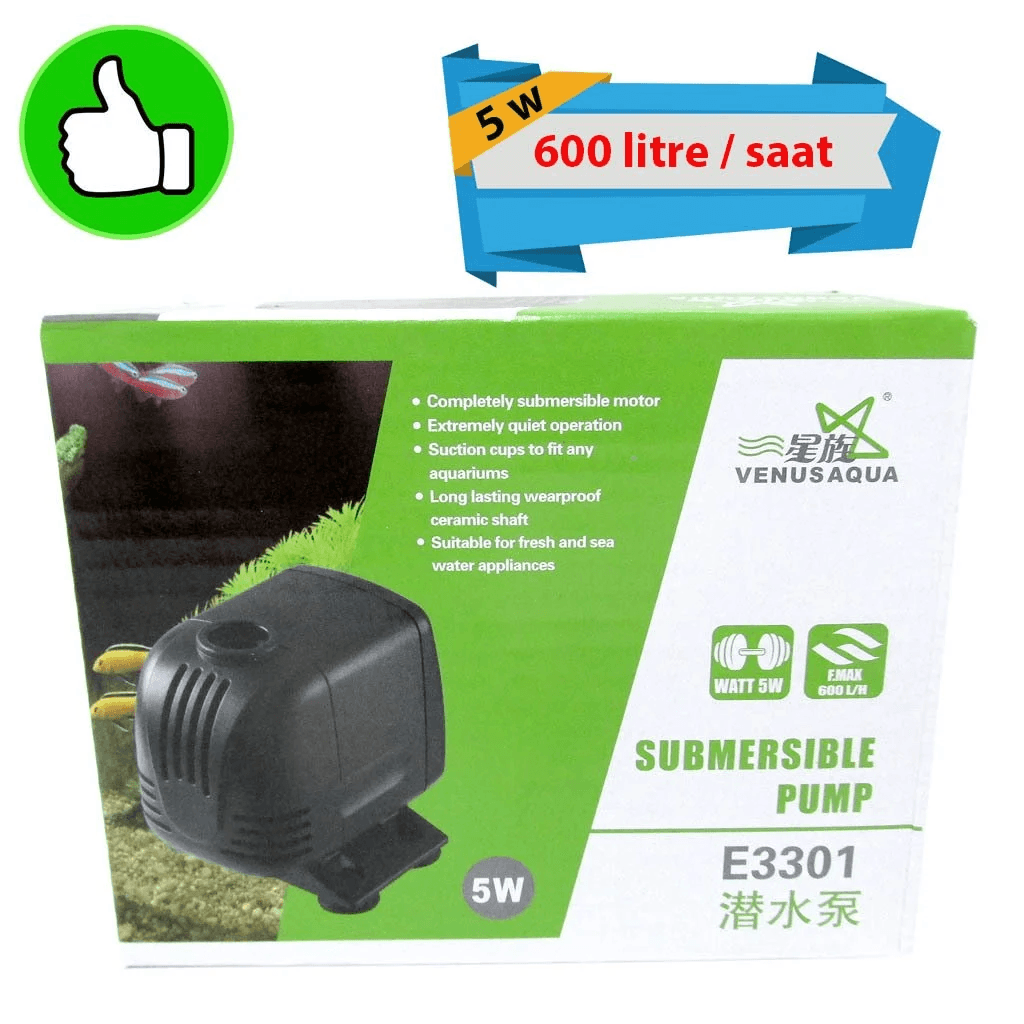 VENUSAQUA E3301 KAFA MOTORU 600lt