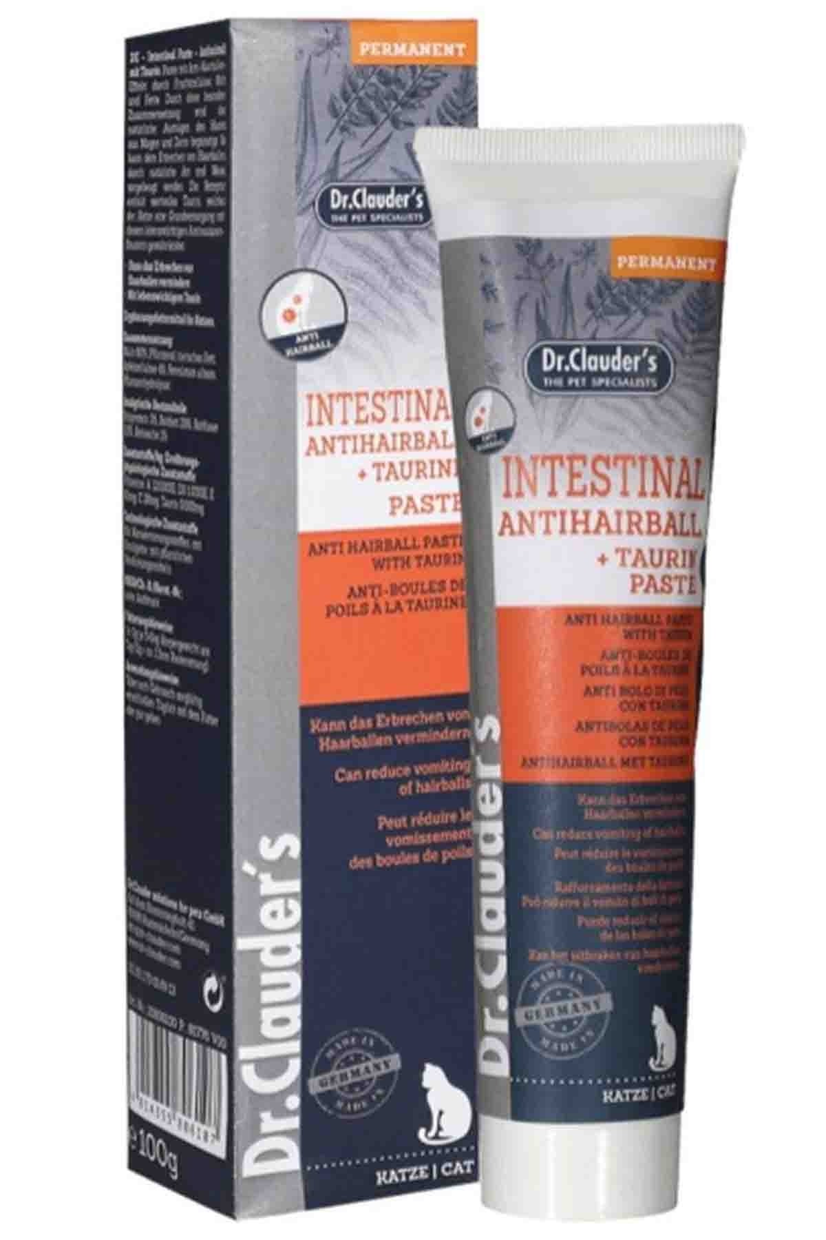 DR.CLAUDER'S Intestinal Anti Hairball Kedi Macunu 100 Gr
