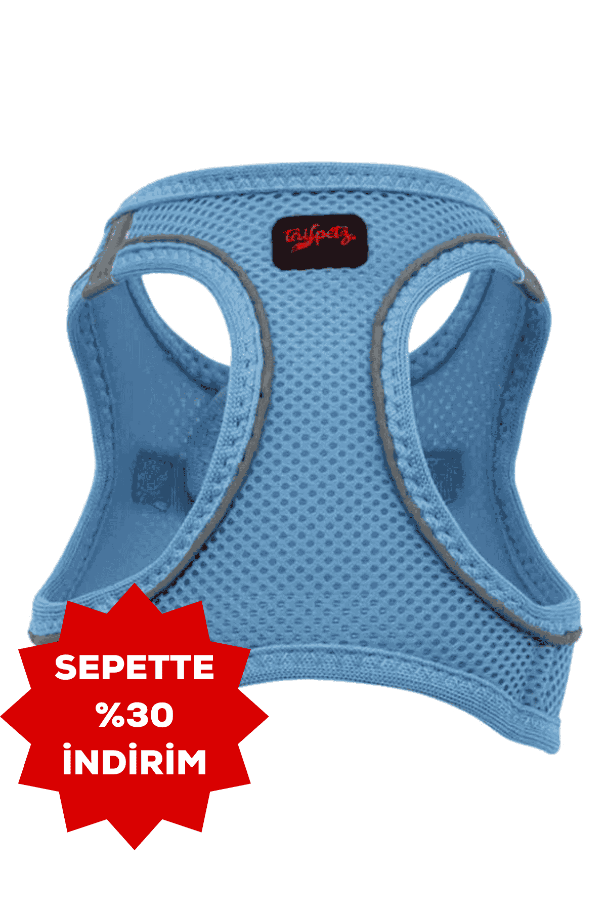 TAILPETZ Air-Mesh Göğüs Tasmasi Mavi XL