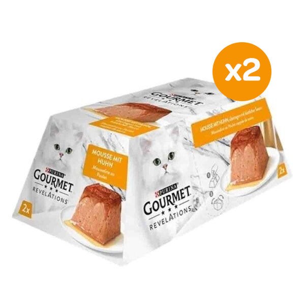 GOURMET Revelations Tavuklu Kedi Konservesi 2x57 Gr