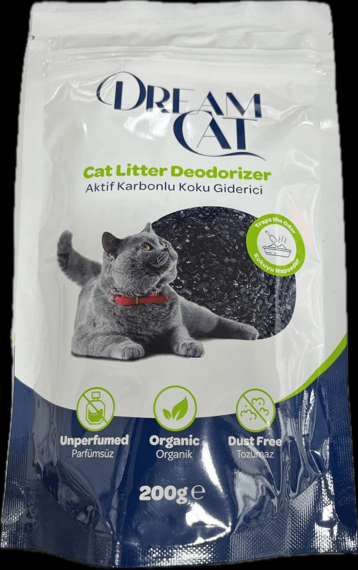DREAM CAT Aktif Karbonlu Kedi Kumu Koku Giderici
