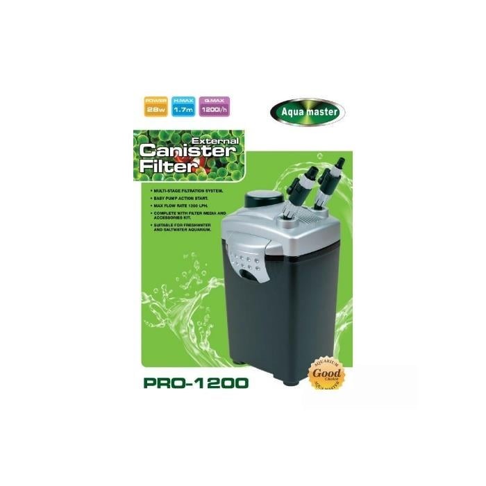 AQUAMASTER Pro1200 Dış Filtre 1200L/H