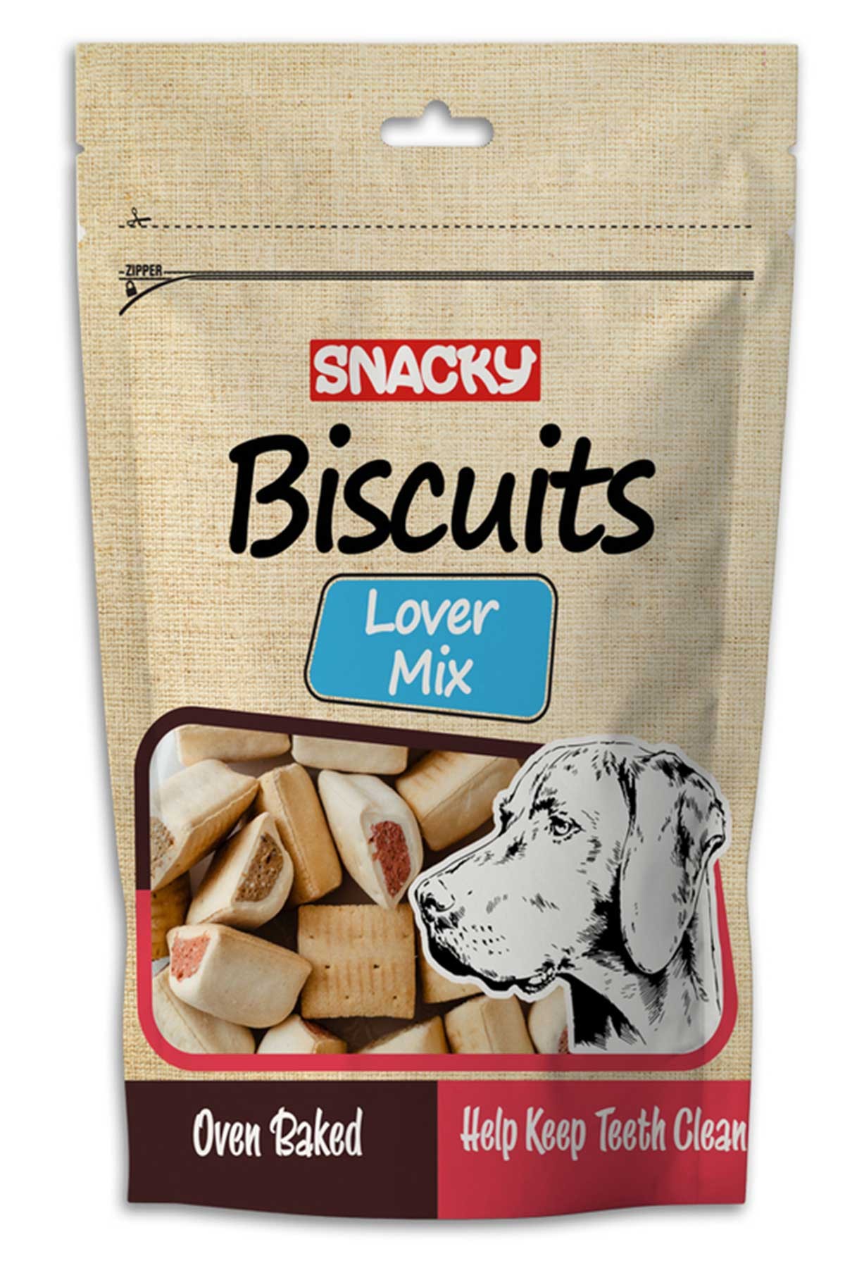 SNACKY Animal Lover Köpek Bisküvisi 200 Gr
