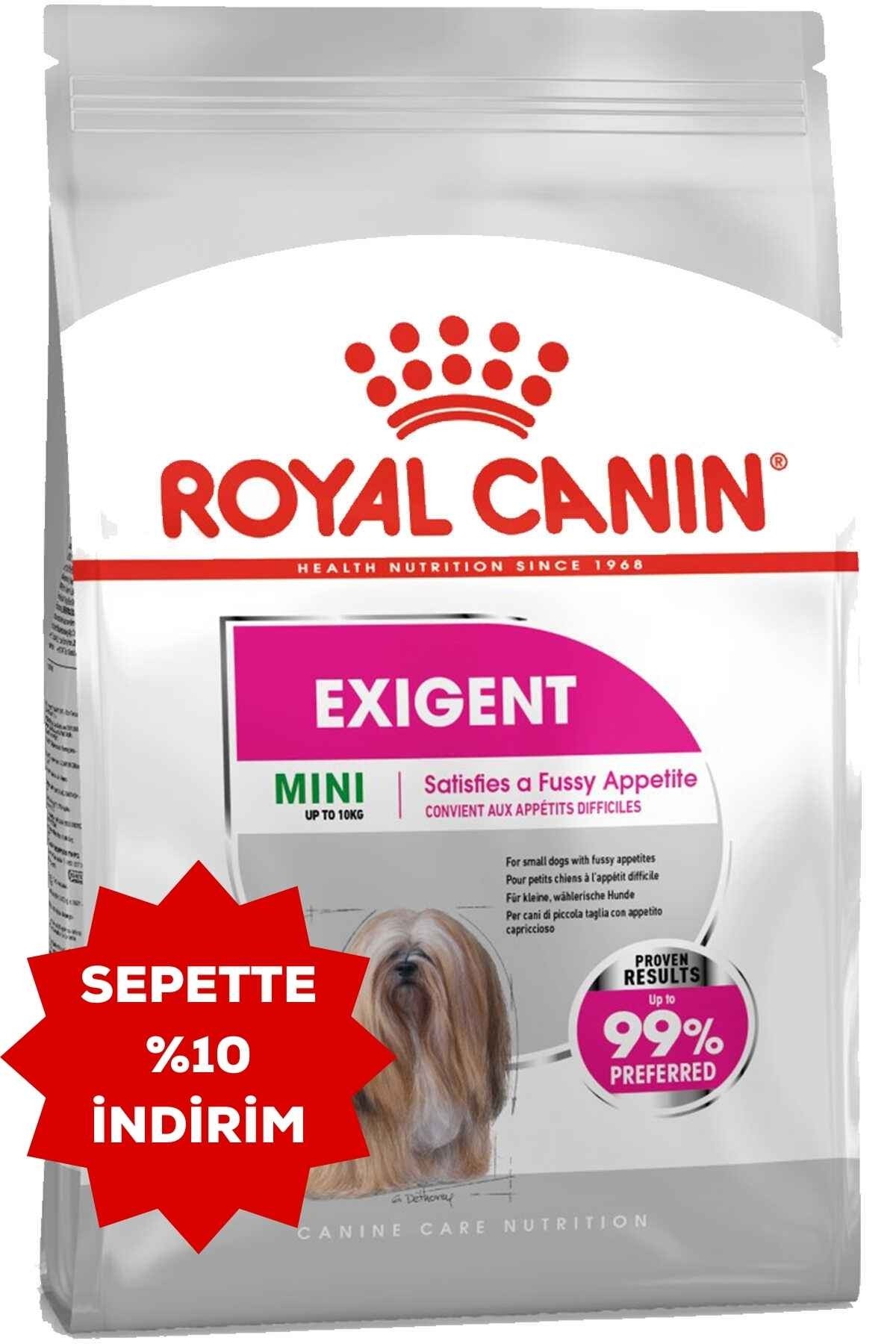 ROYAL CANIN Mini Exigent Küçük Irk Seçici Yetişkin Köpek Maması 3 Kg