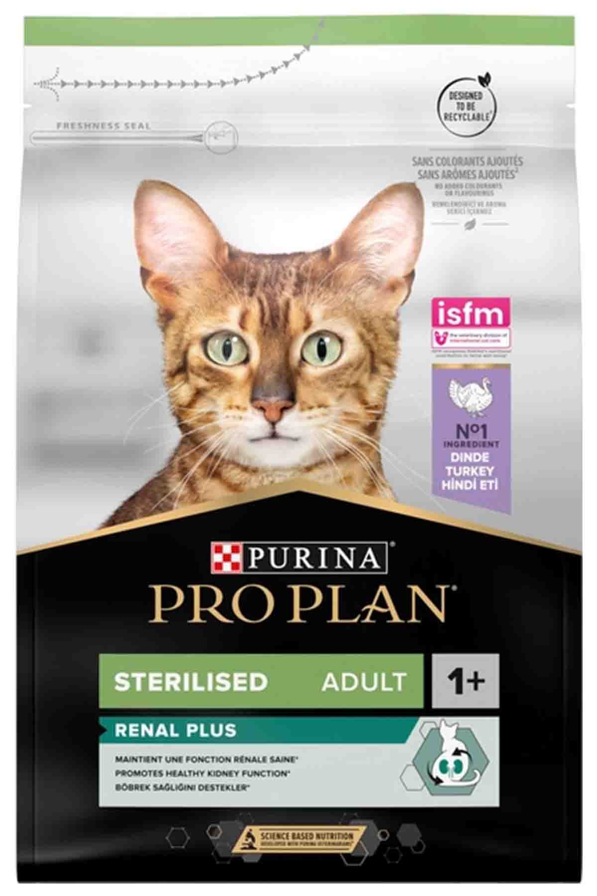 PRO PLAN Kısırlaştırılmış Hindili Yetişkin Kedi Maması 3 Kg