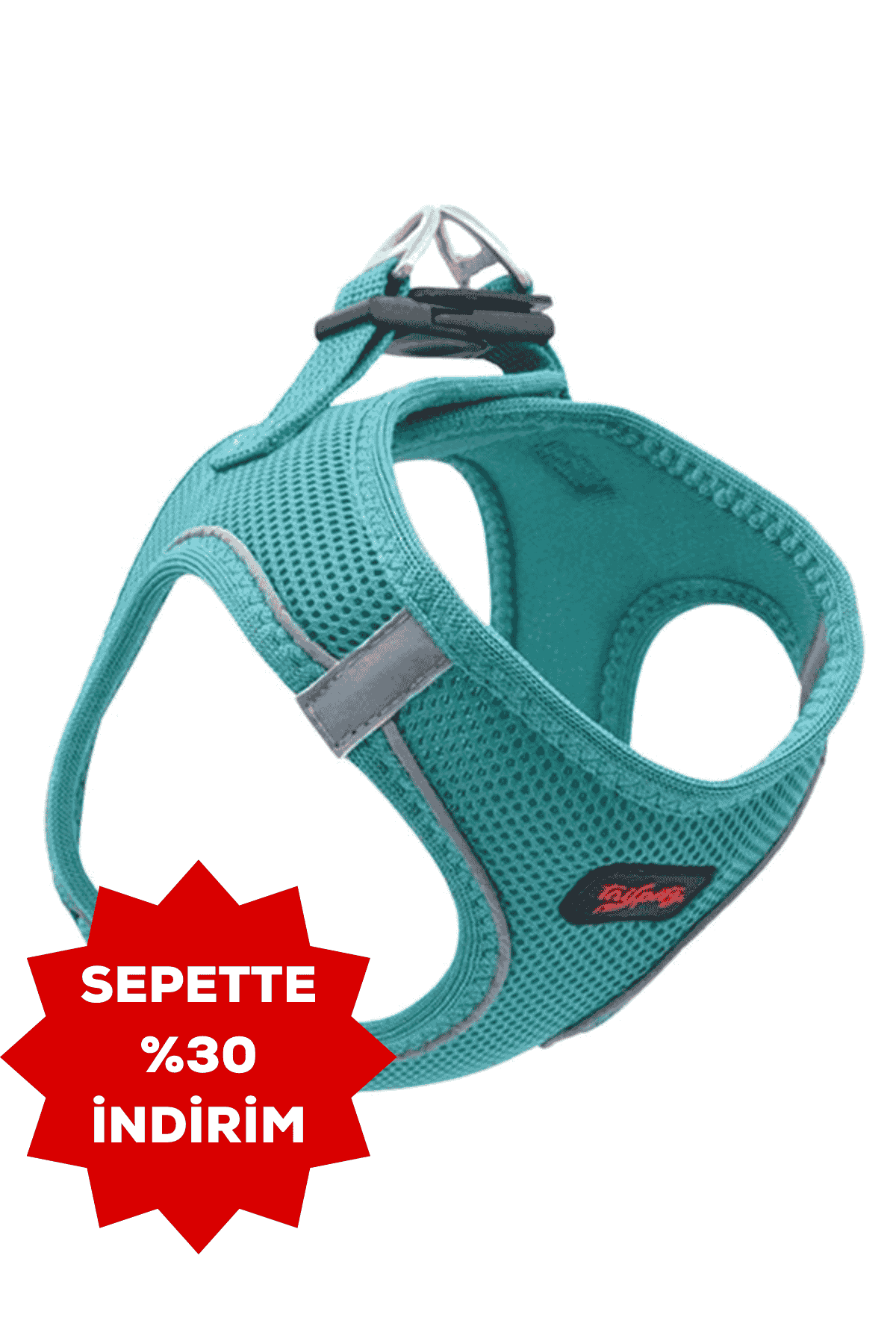 TAILPETZ Air-Mesh Göğüs Tasmasi Emerald 3XS