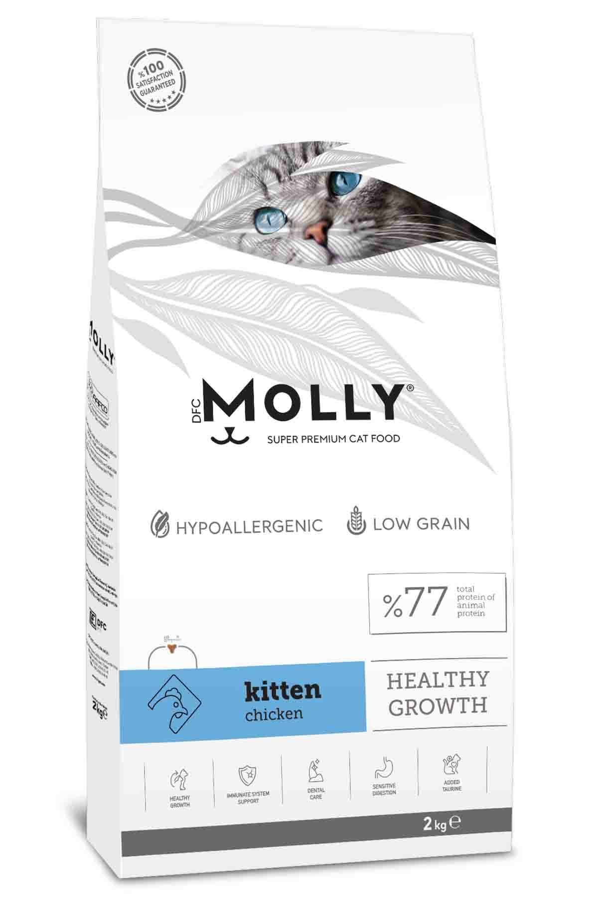 MOLLY Tavuklu Yavru Kedi Maması 2 Kg