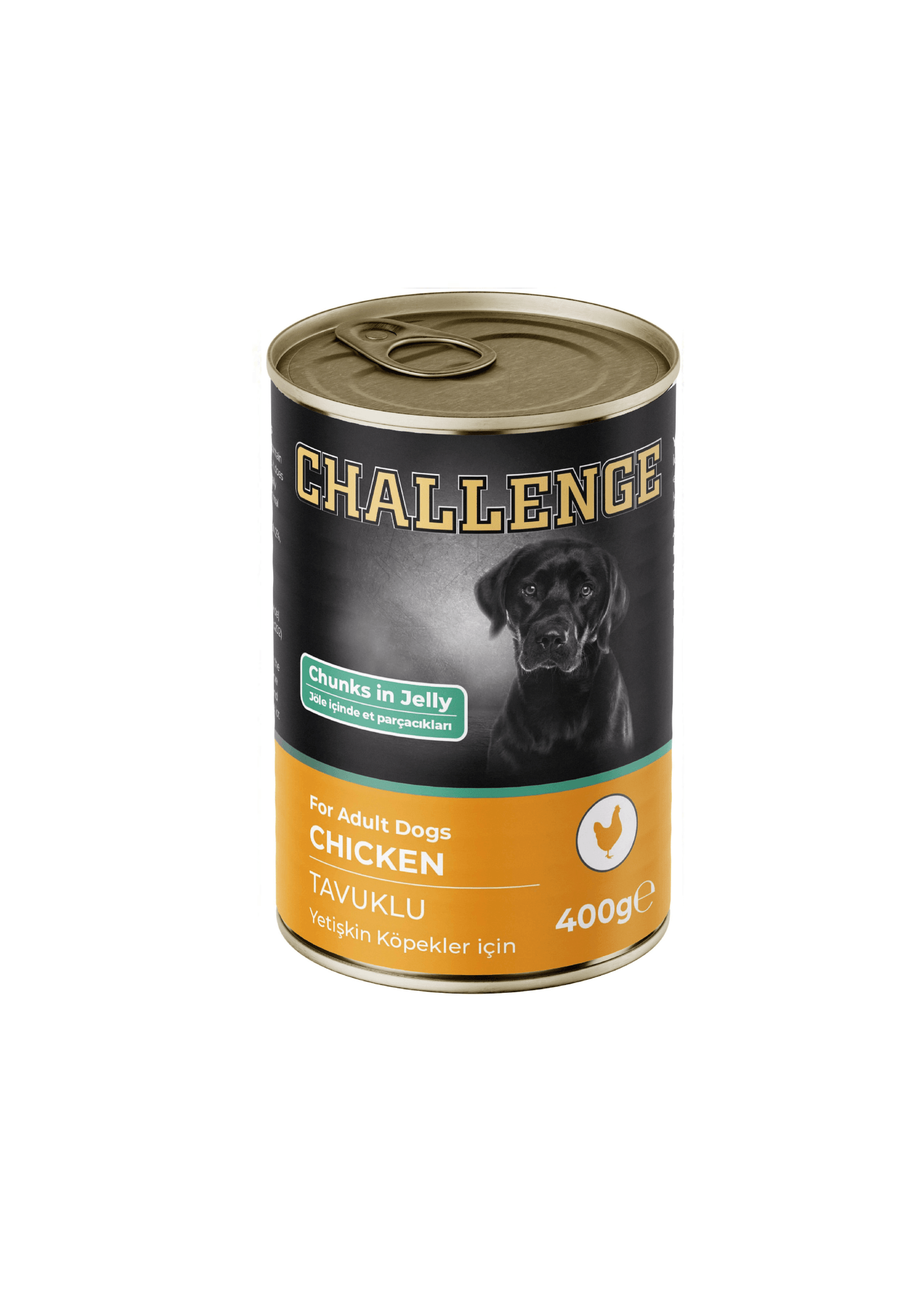 CHALLENGE Tavuklu Köpek Konservesi 400 Gr