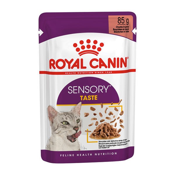 ROYAL CANIN Sensory Taste Gravy Pouch Yetişkin Kedi Maması 85 Gr