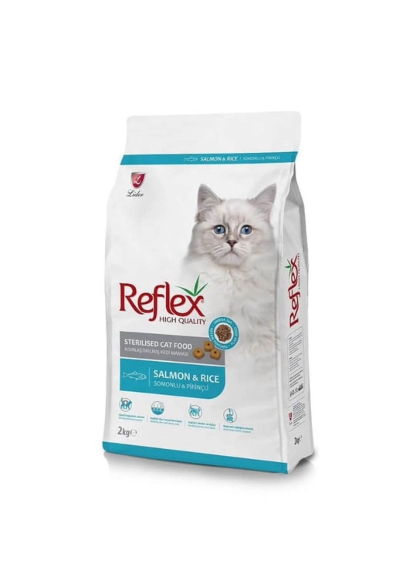 REFLEX Sterilised Kısırlaştırılmış Balıklı Kedi Maması 2kg