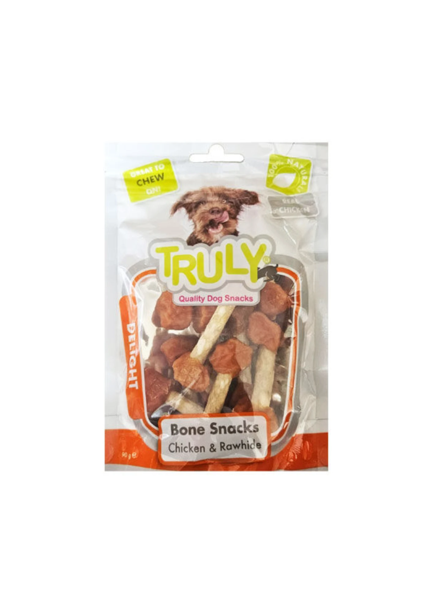 TRULY Halter Şekilli Tavuklu Köpek Ödül Maması 90 Gr