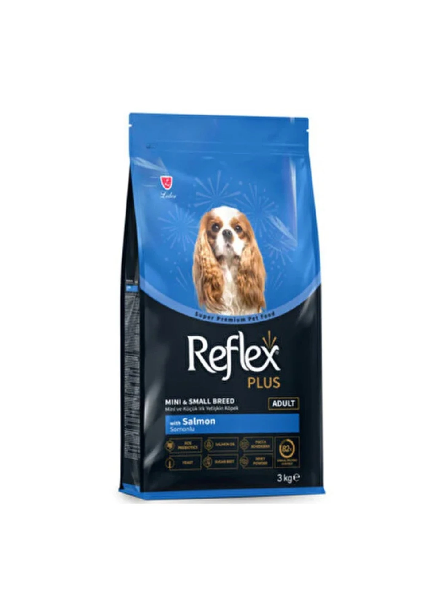 REFLEX Plus Somonlu Küçük&Mini Irk Yetişkin Köpek Maması 3 KG
