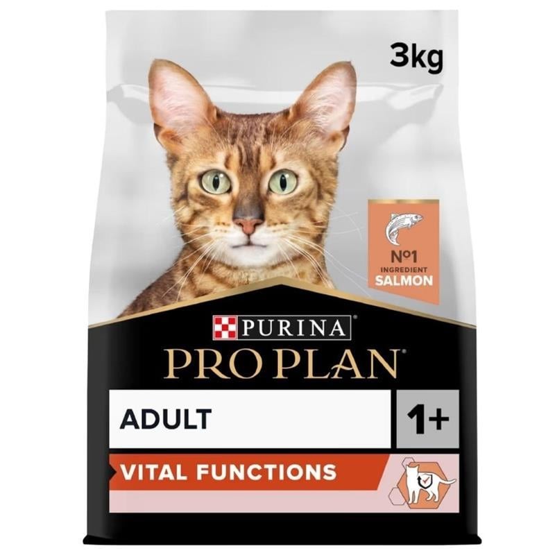 PRO PLAN Somonlu Yetişkin Kedi Maması 3 Kg