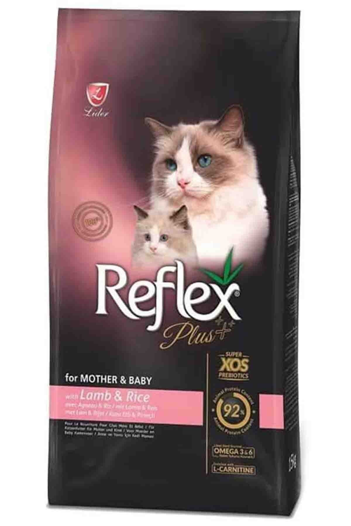 REFLEX Plus Kuzu Etli Anne&Yavru Kedi Maması 1,5 KG