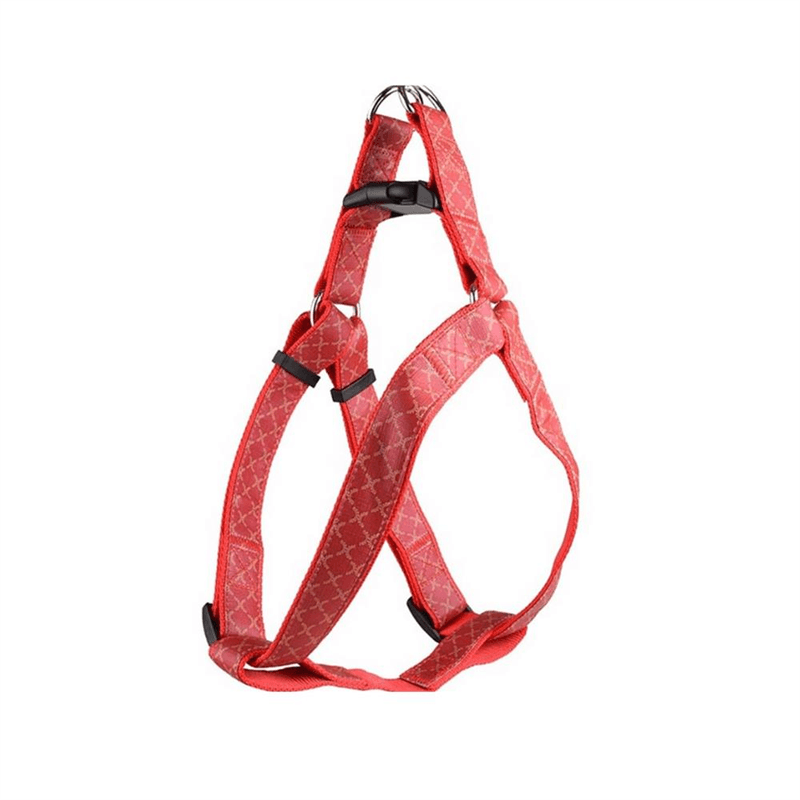 FLAMINGO Odin Köpek Göğüs Tasması Kırmızı 30-40 CM