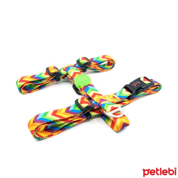 TAILPETZ Rainbow H-Tipi Göğüs Tasmasi XS