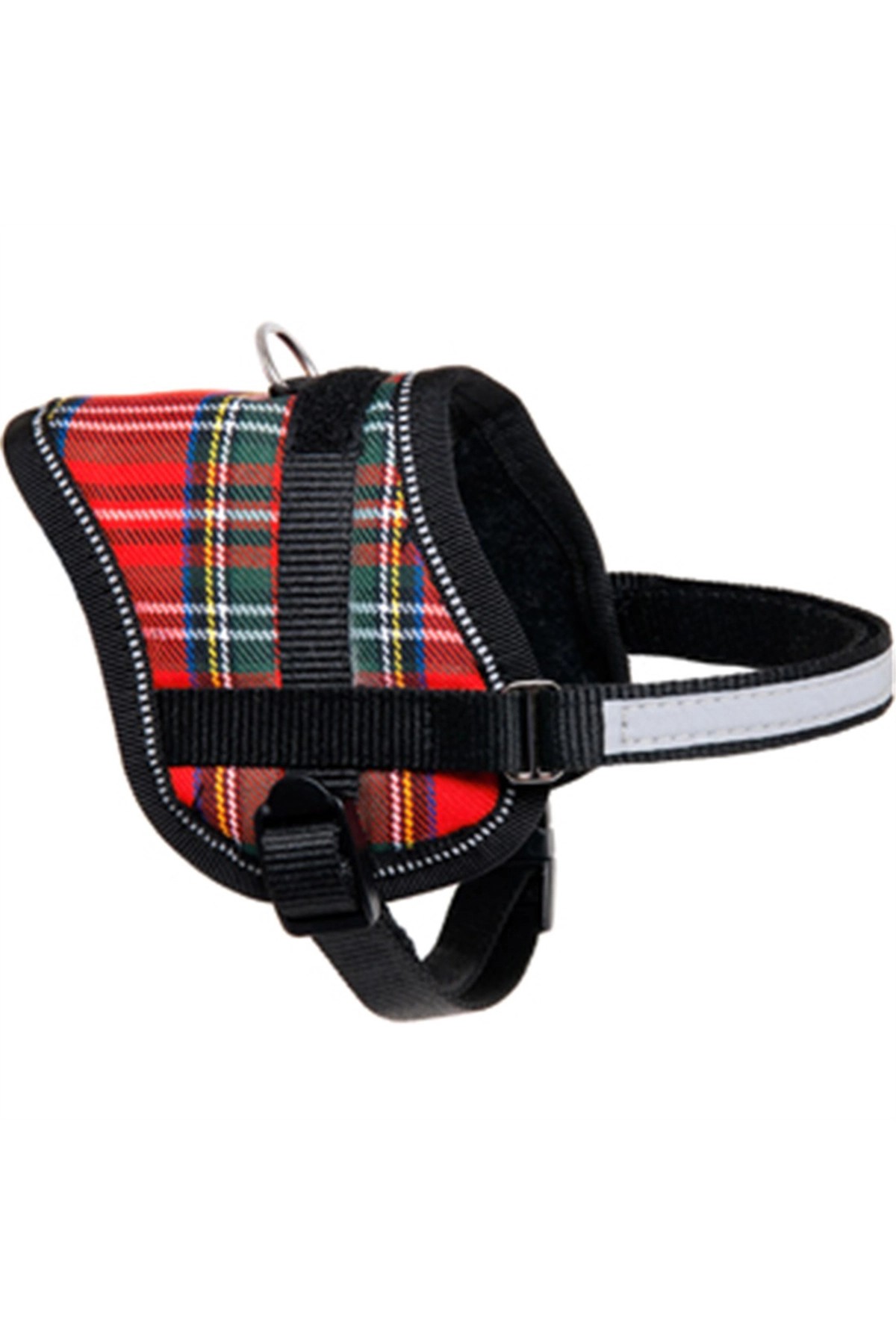FLAMINGO Art Sportive Köpek Göğüs Tasma 31-40cm Ekose
