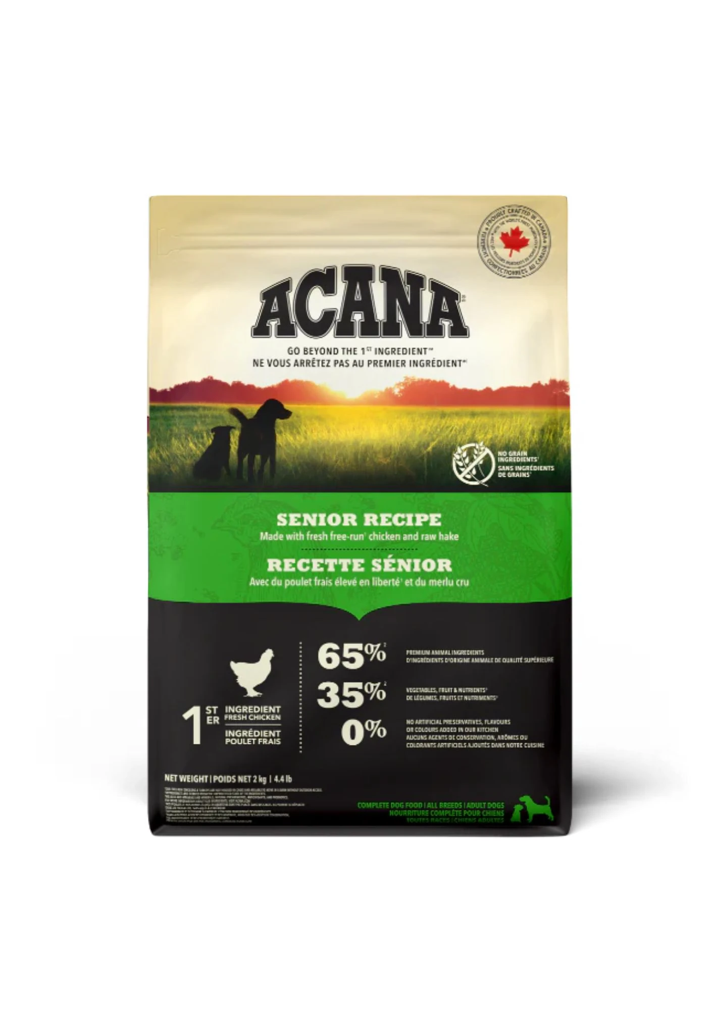 ACANA Heritage Senior Tavuklu Tahılsız Yaşlı Köpek Maması 11,4 Kg