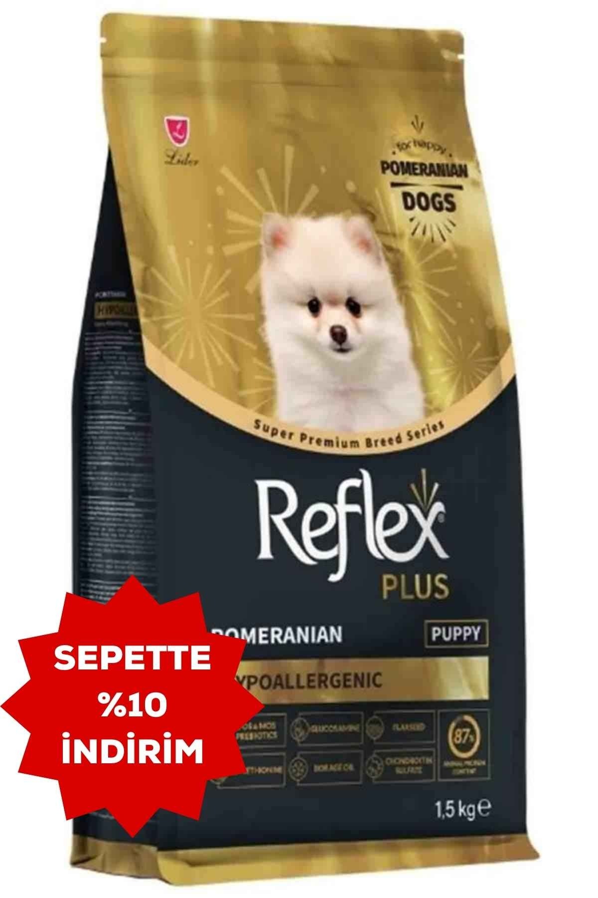 REFLEX PLUS Pomeranian Hypoallergenic Tavuklu Yavru Köpek Maması 1,5 Kg