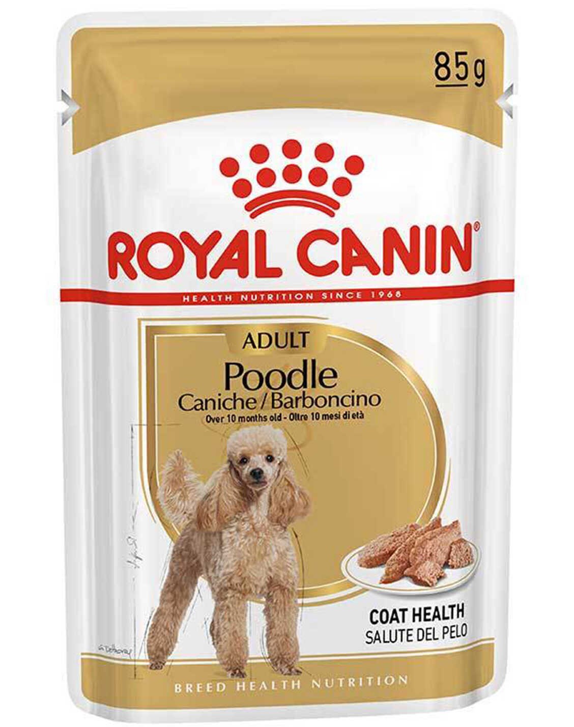 ROYAL CANIN Poodle Caniche Tüy Sağlığı Destekleyici Yetişkin Köpek Konservesi 85 Gr