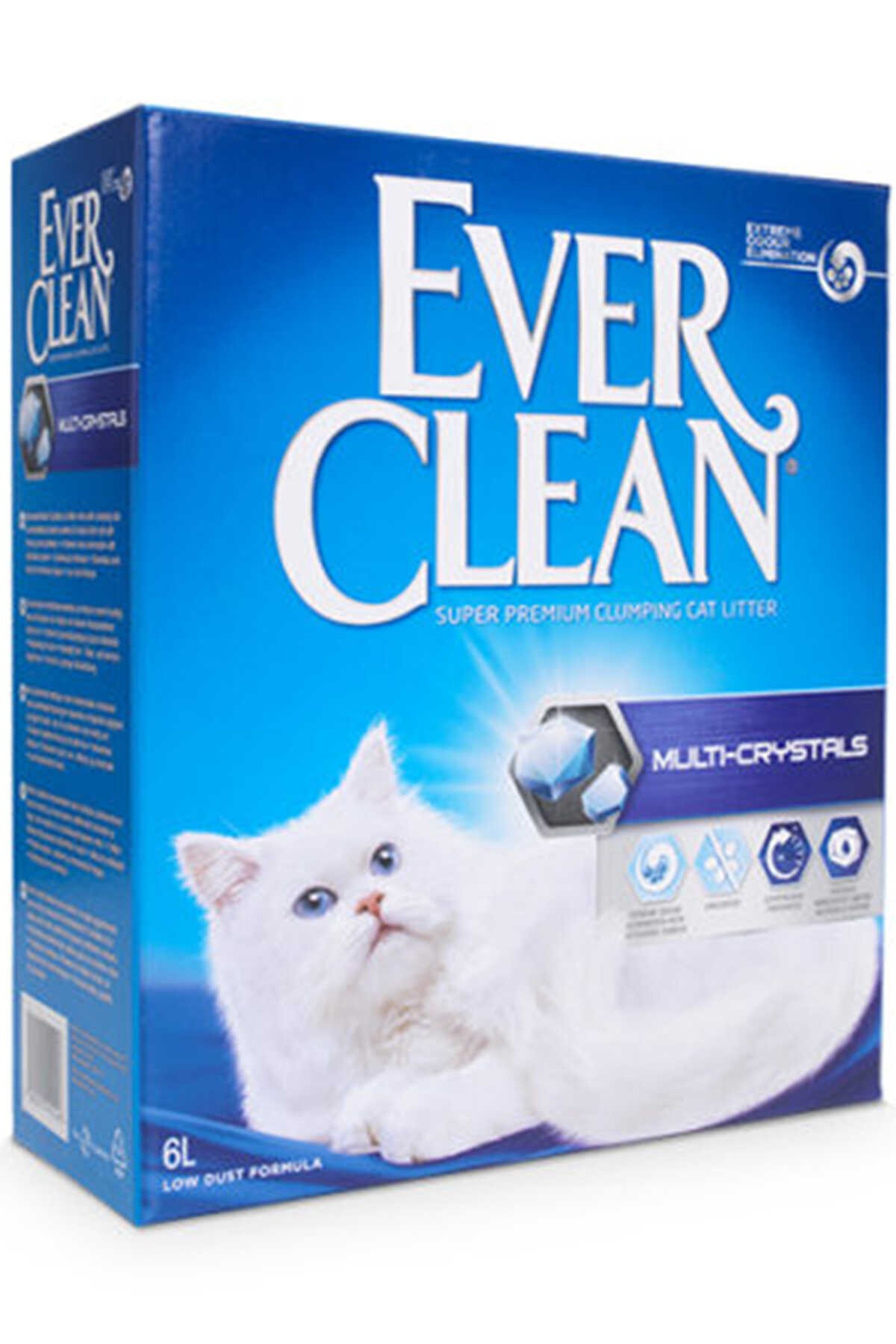 EVER CLEAN Multi Kristal Koku Önleyici Kedi Kumu 10 LT
