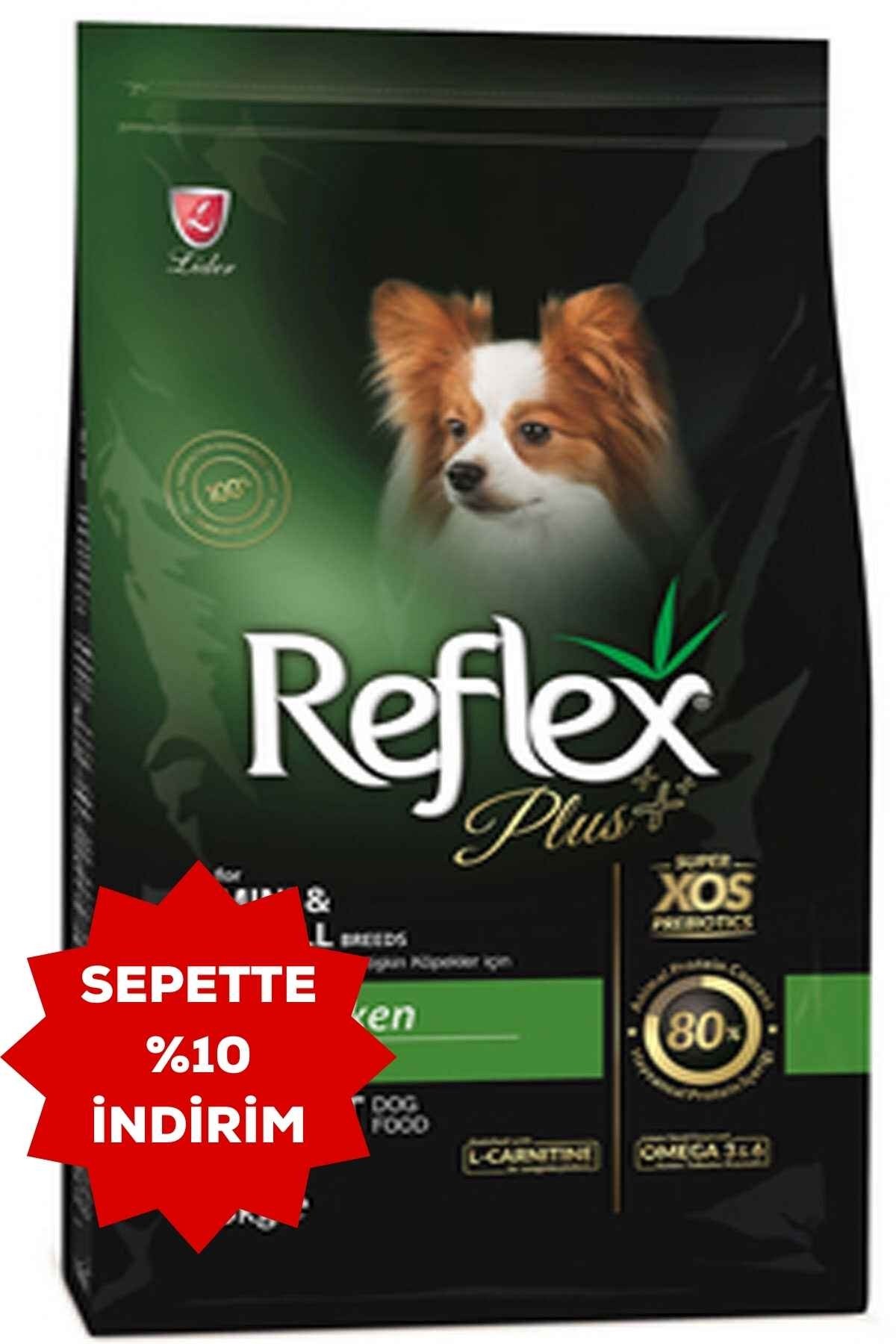 REFLEX Plus Tavuklu Küçük&Mini Irk Köpek Maması 3 KG