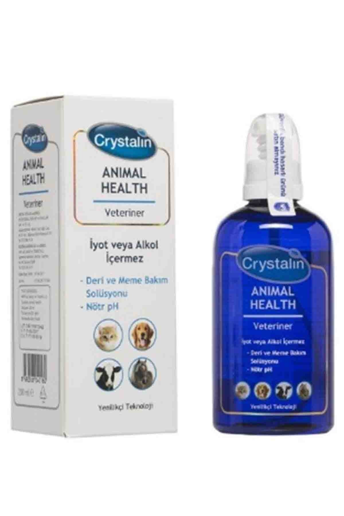 CRYSTALIN Animal Health Köpek Ve Kediler Için Göz Kulak Ağız Bakım Solüsyonu 250 Ml